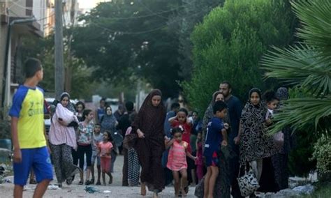 One Million Gazans Flee As Israel Readies For Ground Attack The Daily Tribune Kingdom Of Bahrain