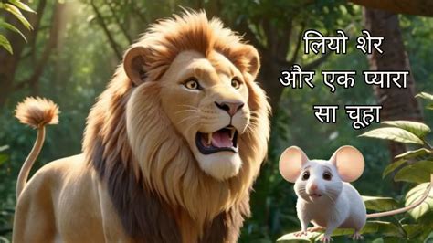 शर और चह Lion The Mouse in Hindi Sher Aur Chuha Hindi Kahani