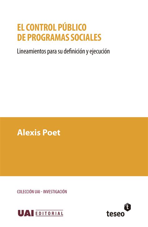 Políticas públicas y políticas sociales El control público de