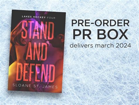stand  defend pr box sloane st james lakes hockey book  hockey