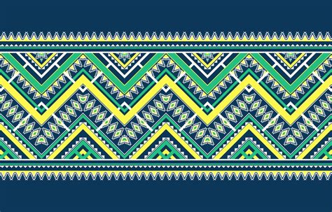 Abstract Ethnic Pattern Traditional Geometric Pattern In Tribal