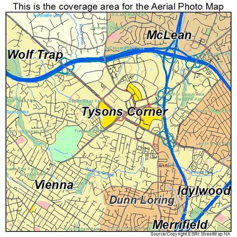 Tysons Corner Map - Lani Shanta