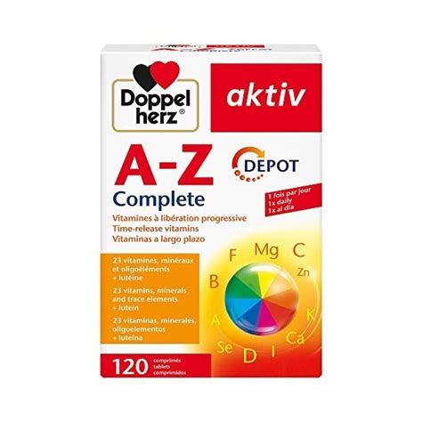 Doppelherz Aktiv A Z Complete Depot Compl Ment Alimentaire Vitami