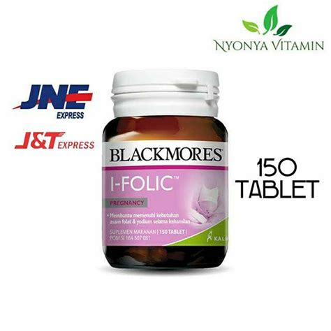 Jual Blackmores I Folic Isi Tablet Shopee Indonesia