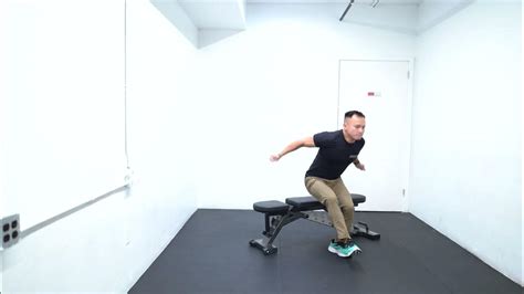 Seated Single Leg Jump Youtube