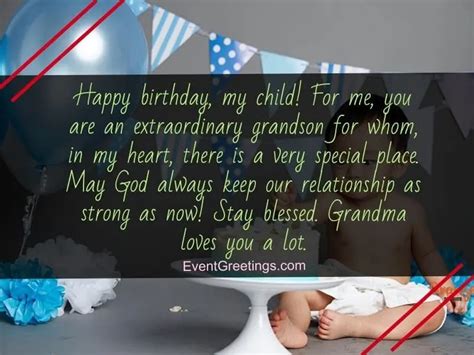 50 Special Birthday Wishes For Grandson With Blessings