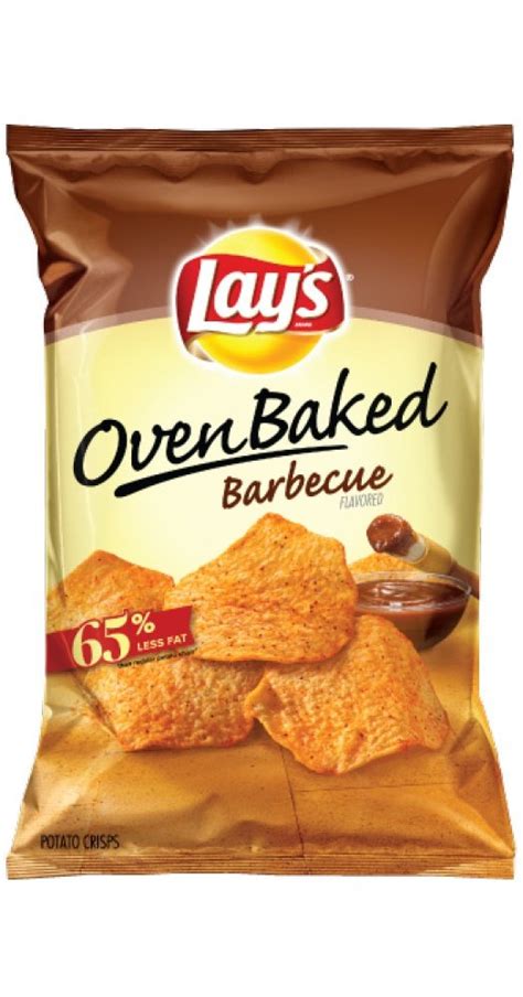 Oven Baked Lays Barbecue Chips 1125 Oz Bags Pack Of 48