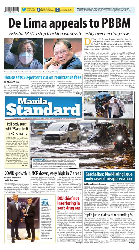 Manila Standard October Friday By Manila Standard Issuu