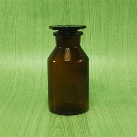 Jual Botol Reagen Ml Wide Neck Amber Soda Lime Glass Reagent