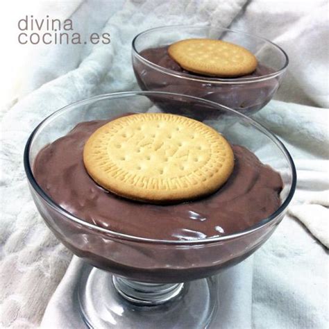 Natillas de cola cao fáciles Receta de DIVINA COCINA