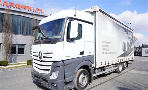 Mercedes Actros 2542 E6 6x2 MEGA Fianka 18 EPAL Low Deck