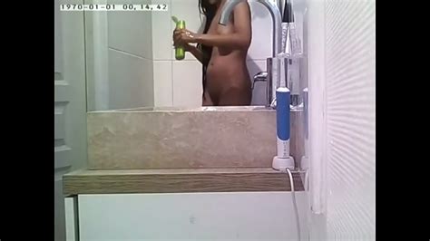 Indian Stepdaughter Spied In The Shower Porn