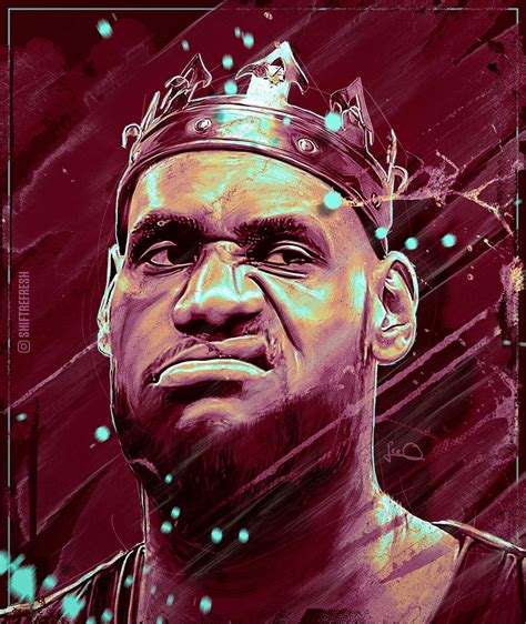 Lebron James Nba Wallpaper Poster V2 By Skythlee On Deviantart