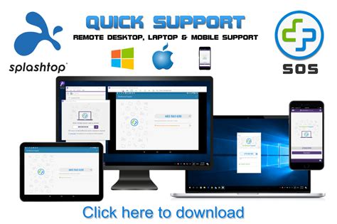 Quick Support Remote Services With Setup Solution