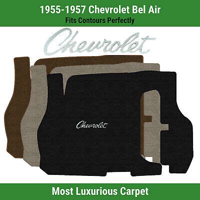 Lloyd Luxe Trunk Carpet Mat For Chevy Bel Air W Silver Chevy