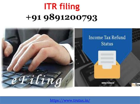 Ppt Select Online Income Tax Filing Services To File