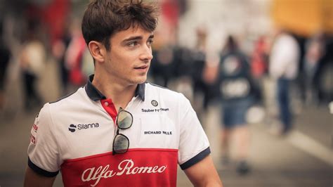 Charles Leclerc Alfa Romeo Sauber F1 Team At German Grand Prix