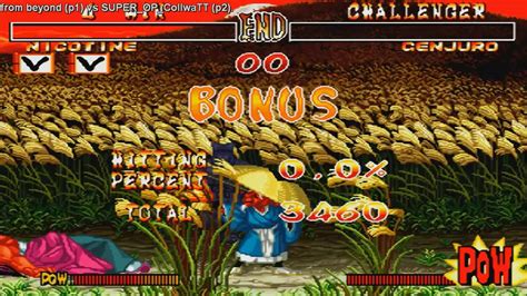 HD Fightcade Samurai Shodown 2 From Beyond GER Vs SUPER OP