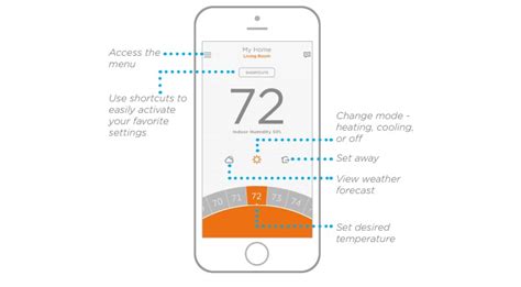 Honeywell Lyric Round Wifi Thermostat Text Manuals