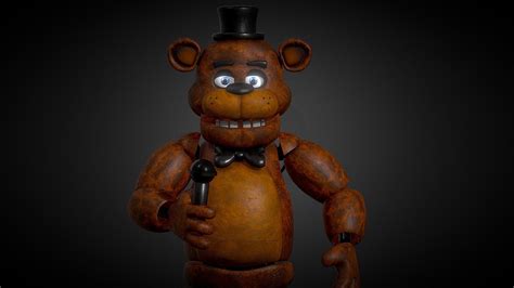 Ufmp Freddy Fazbear 3d Model By Joel Redfurrysocool111 [b37bcea