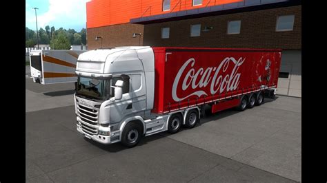 Ep61 Coke Coca Cola Trailer Euro Truck Simulator 2 Youtube