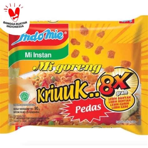 Jual Indomie Goreng Mie Kriuk X Pedas Shopee Indonesia