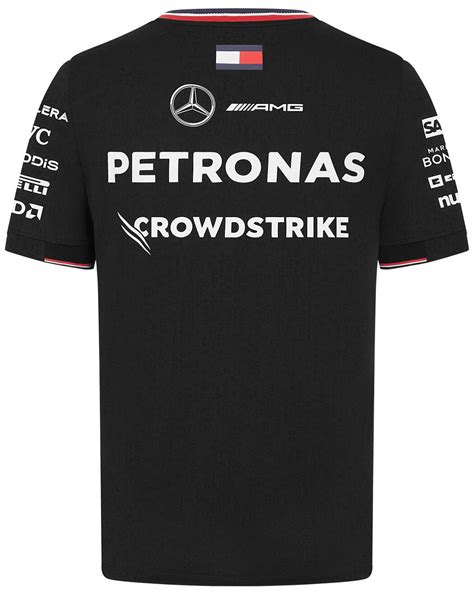 Koszulka Mercedes Amg Petronas F Team Czarny Kategorie Odzie