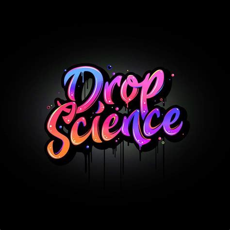 Drop Science Hand Lettering by SixAbove