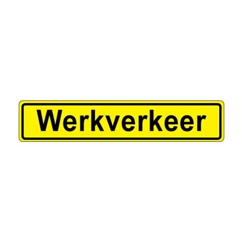 Werkverkeer Magneetsticker Magneetsticker Nodig Bestel Snel