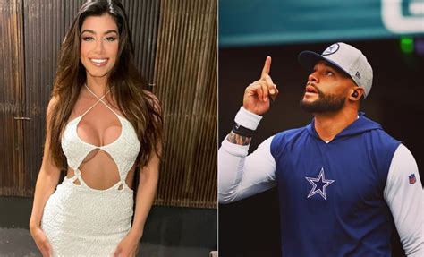 Dak Prescotts New Girlfriend Revealed Following Her Sharing Picture With Cowboys Quarterback