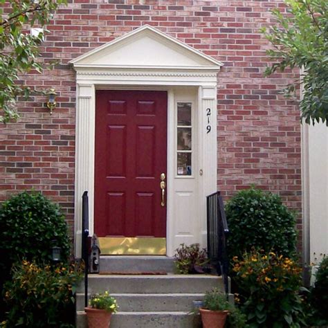 21 Gorgeous Front Door Colors For A Red Brick House In 2024