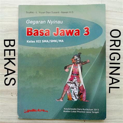 Jual Buku Gegaran Nyinau Basa Bahasa Jawa Kelas Xii Sma Smk Ma