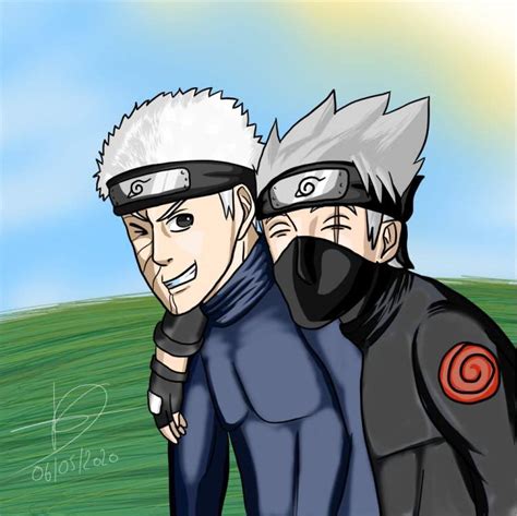 Dessin Obito Et Kakashi Naruto Fr Amino