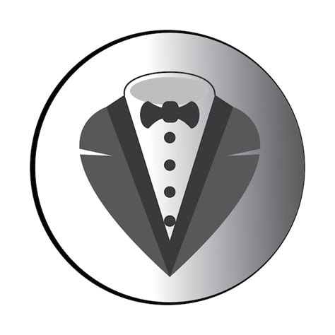 Premium Vector Tuxedo Icon Logo Vector Design Template