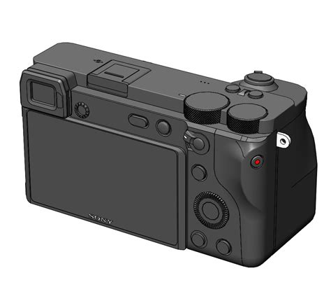 Stl File Sony A6600 📷 Step・3d Printing Design To Download・cults
