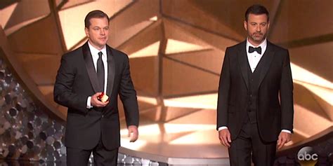 Matt Damon Emmys: Jimmy Kimmel Brought Late Night's Best Feud to the ...