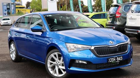 Demo Blue Skoda Scala Tsi Signature Hatchbackfor Sale In