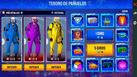 LLEGO EVENTO TESORO DE PAÑUELOS A FREE FIRE CUANTOS DIAMANTES