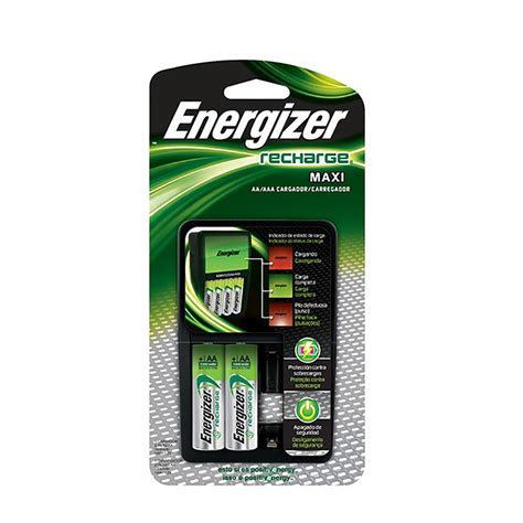 Ripley CARGADOR DE PILAS ENERGIZER AA AAA 2 PILAS AA RECARGABLES