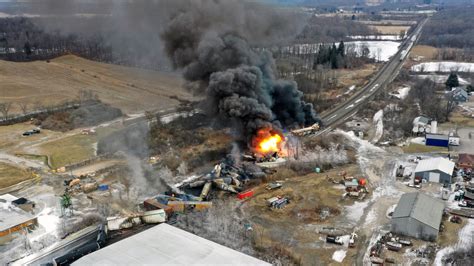 Lo Que Sabemos Del Descarrilamiento Del Tren En Ohio The New York Times