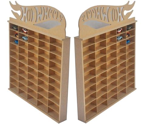 Porta Carrinhos Hot Wheels Para Carrinhos Em Mdf Cru Mercado Livre