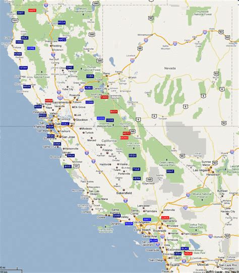 Thermal California Map | Printable Maps