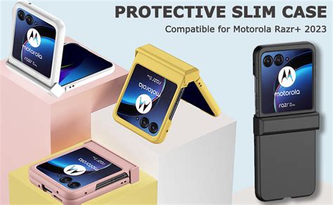 Amazon NINKI Compatible Motorola Razr Plus Case 2023 Hinge