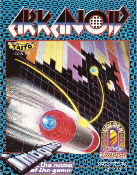 Arkanoid Zx Spectrum Box Cover Art Mobygames