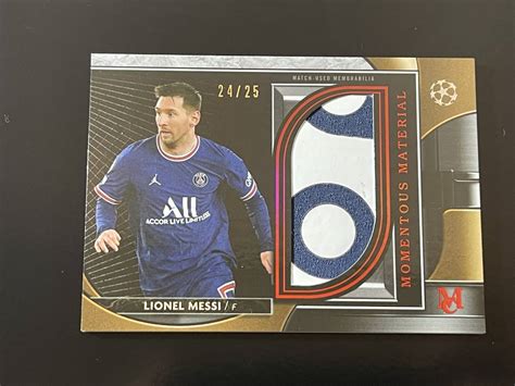 Yahoo オークション Lionel Messi 2021 22 PANINI Obsidian Patch