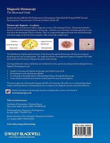 Diagnostic Dermoscopy The Illustrated Guide Wantitall