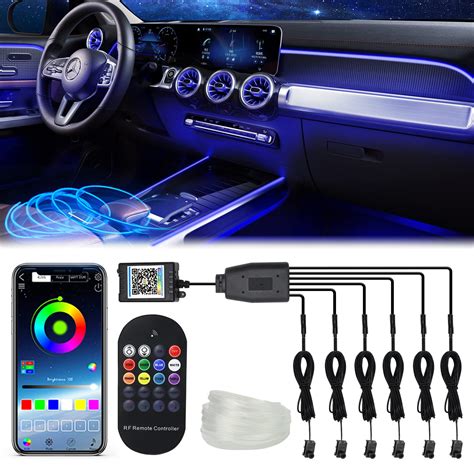 Buy In Car Led Strip Lights Rgb Car Interior Lights With