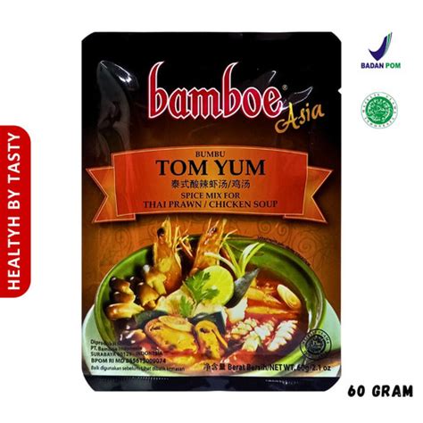 Jual Bamboe Bumbu Tom Yum Halal Bamboe Spices Tomyam Tom Yam Thailand