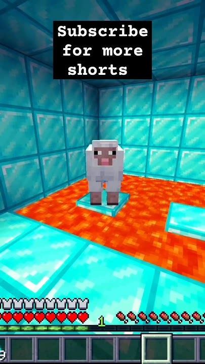 Saved Sheep From Lava 🥵minecraft Emotional Technogamerz Youtube