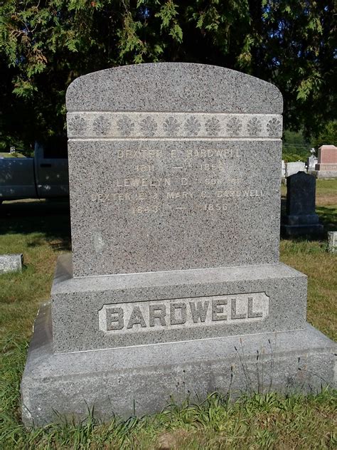 Dexter E Bardwell Memorial Find A Grave